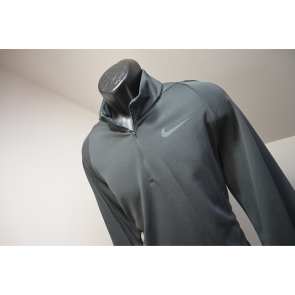 Nike Other - Nike Pullover Golf Jacket Mens Large Gray 1/4 Zip Long Sleeve Athletic Excellent